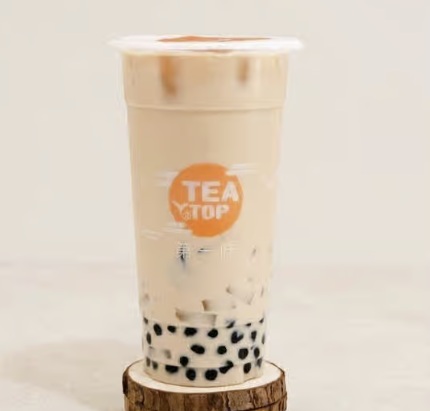 [6] Earl Grey Milk Tea w/ 3Q