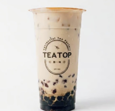 [8] Pearl Milk Tea w/ Red Beans